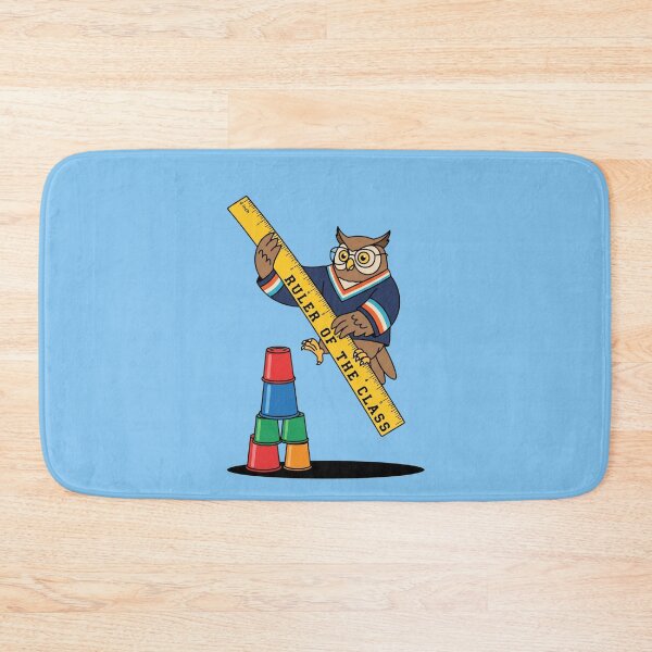 Item preview, Wise Owl Holding Measuring Ruler Cups Ruler Of The Class designed and sold by Rare By Hero.