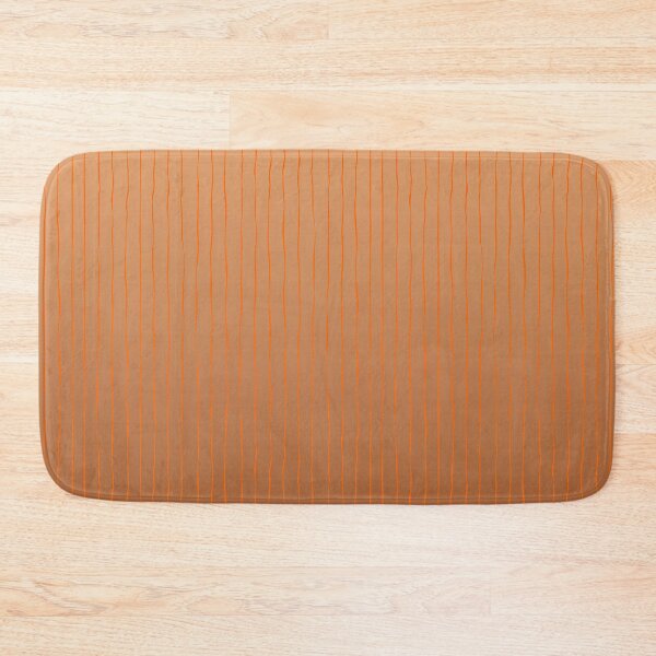 Item preview, Delicate Pinstripe Fade – Coquette Hand-Drawn Ombre Line Pattern | Orange designed and sold by Frohyou.