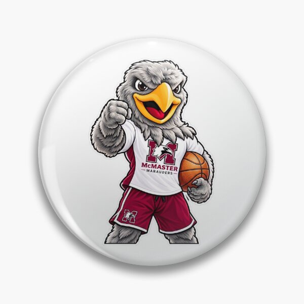Item preview, McMaster Marauder Mascot Basketball designed and sold by artmimini.