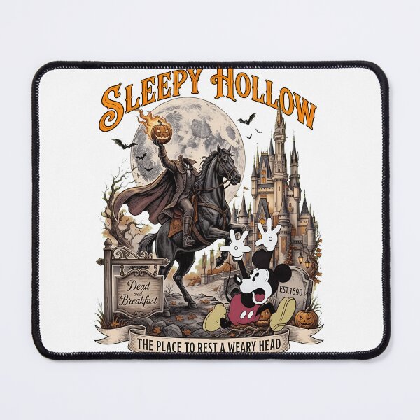 Item preview, Sleepy Hollow Halloween Gothic Haunted Castle Horseman designed and sold by JohnPerez92214.