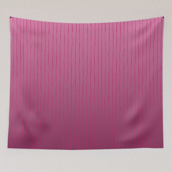Item preview, Delicate Pinstripe Fade – Coquette Hand-Drawn Ombre Line Pattern | Pink designed and sold by Frohyou.