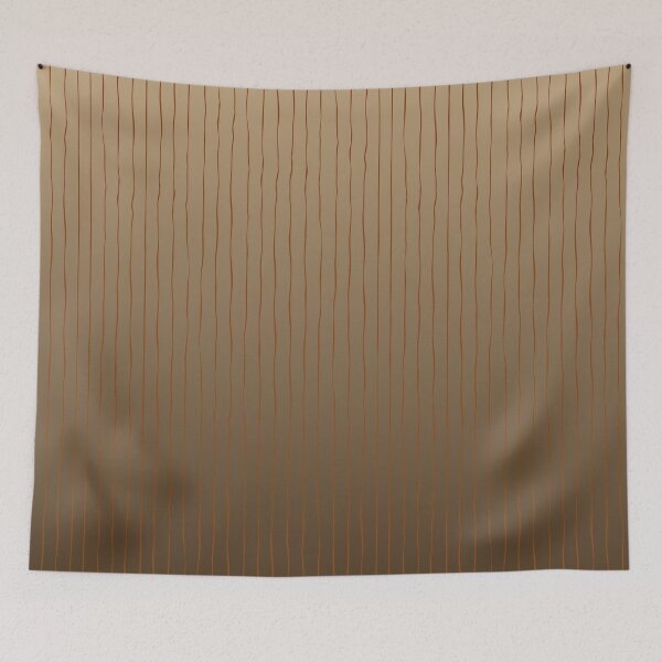 Item preview, Delicate Pinstripe Fade – Coquette Hand-Drawn Ombre Line Pattern | Brown designed and sold by Frohyou.