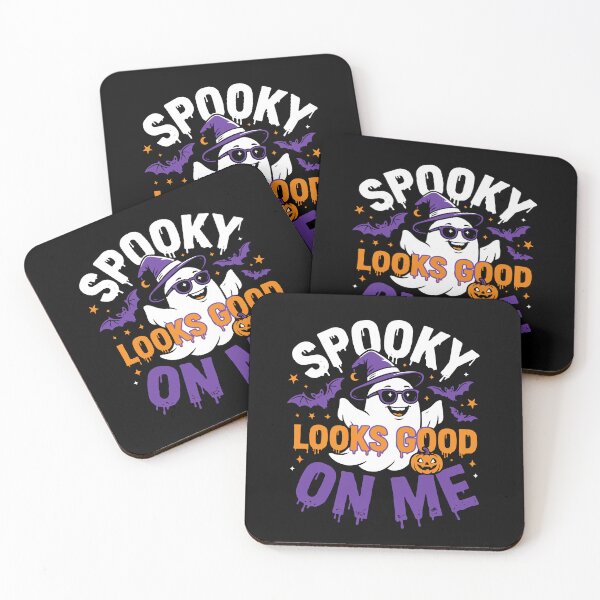 Item preview, Spooky Looks Good On Me Amazing typography Design designed and sold by teeuniq.