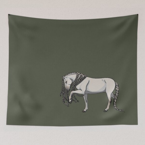 Item preview, White Grey Warlander designed and sold by Old Water Cryptid .