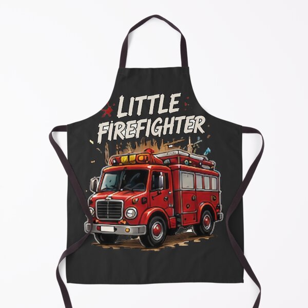 Item preview, Cute Little Firefighter Red Fire Truck designed and sold by FABIOLA1970.