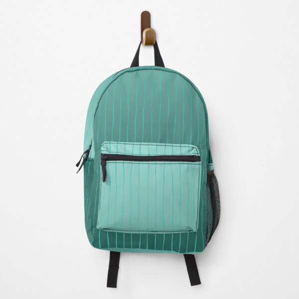 Item preview, Delicate Pinstripe Fade – Coquette Hand-Drawn Ombre Line Pattern | Teal designed and sold by Frohyou.