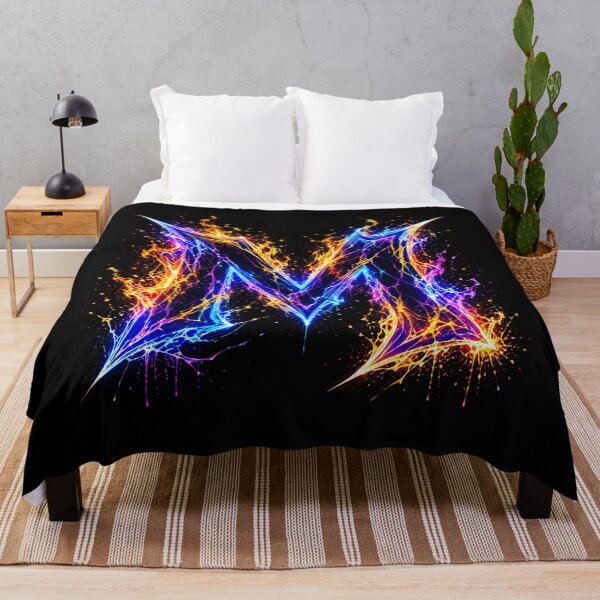 Item preview, Arcane Blaze Graffiti Letter M designed and sold by BlissBlvdShop.