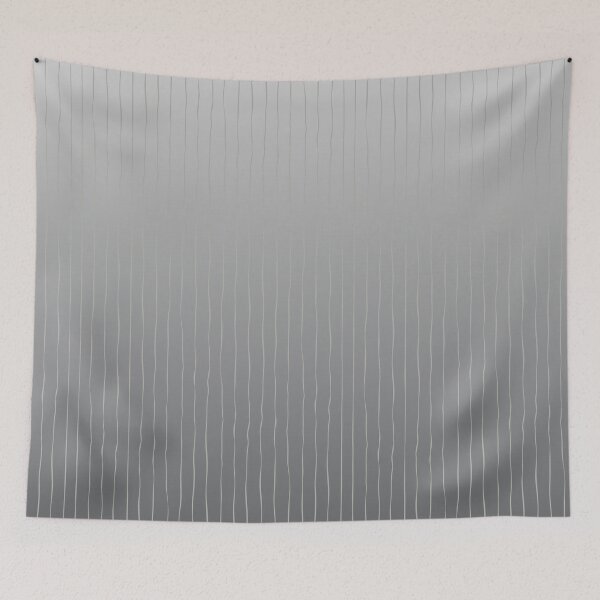Item preview, Delicate Pinstripe Fade – Coquette Hand-Drawn Ombre Line Pattern | Gray designed and sold by Frohyou.