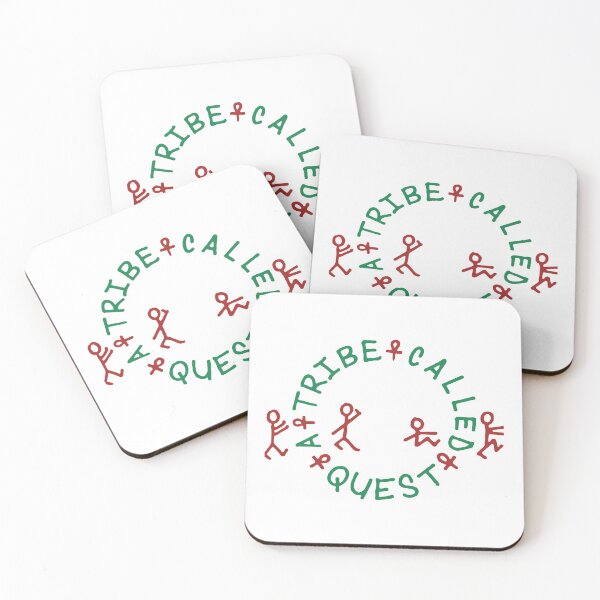 Item preview, A Tribe Called Quest Silhouettes Green Yellow Red Hip Hop designed and sold by anierladsas.