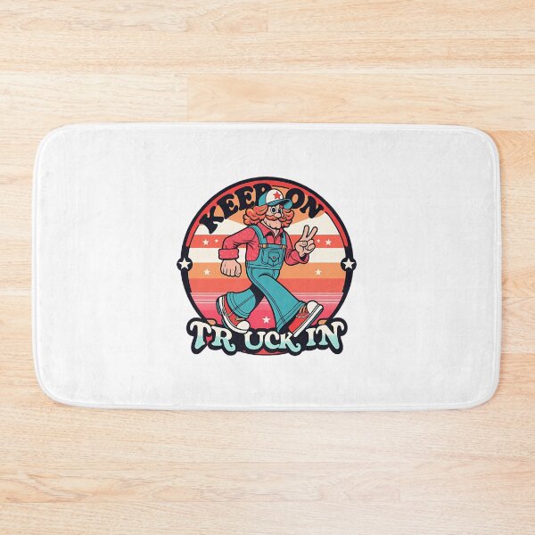 Item preview, Keep On Truckin' Retro Vintage Trucker Lifestyle Gift | Perfect Gift For You And Friends designed and sold by Matrix1992.