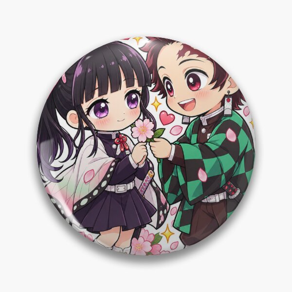 Item preview, Tanjiro and Kanao designed and sold by kailoarts.