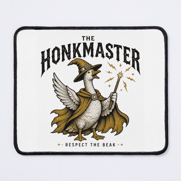 Item preview, The Honkmaster Goose Wizard Funny designed and sold by WearTheVibe Store.