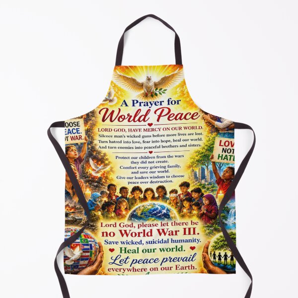 Item preview, A Prayer for World Peace – Lord God, Have Mercy and Heal Our World. designed and sold by New Wave Artworks & Odds &Ends.