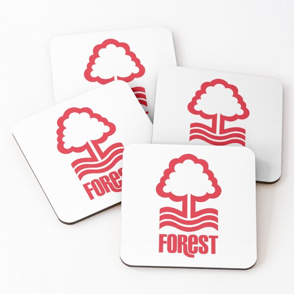 Item preview, nottingham forest Red Forest Tree Logo Vector Art designed and sold by anierladsas.
