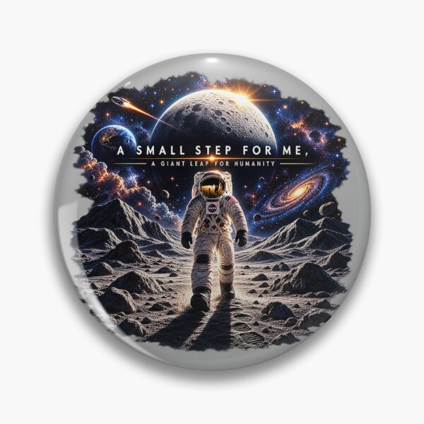 Item preview, Astronaut Moon Adventure – Giant Leap Into Space designed and sold by TroviTutto.