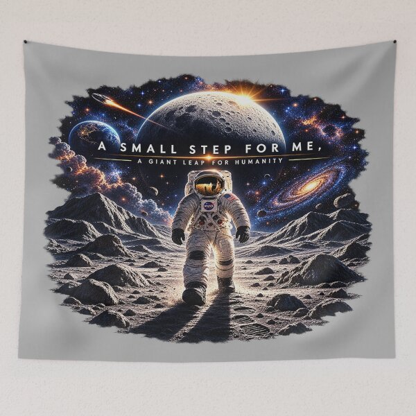 Item preview, Astronaut Moon Adventure – Giant Leap Into Space designed and sold by TroviTutto.