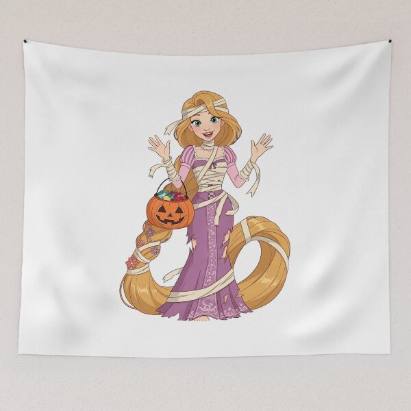 Item preview, Cute Blonde Halloween Princess Pumpkin Costume Artwork designed and sold by JohnPerez92214.