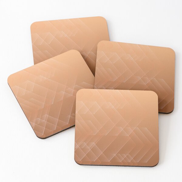 Item preview, Dynamic Chevron Drift – Modern Geometric Arrow Ombre Pattern | Orange designed and sold by Frohyou.
