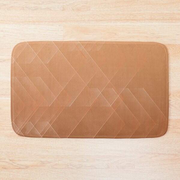 Item preview, Dynamic Chevron Drift – Modern Geometric Arrow Ombre Pattern | Orange designed and sold by Frohyou.