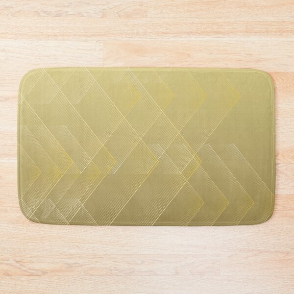Item preview, Dynamic Chevron Drift – Modern Geometric Arrow Ombre Pattern | Yellow designed and sold by Frohyou.