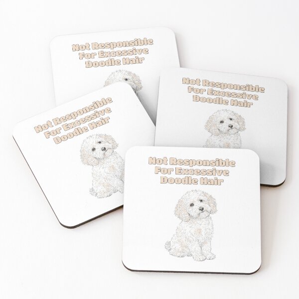 Item preview, Goldendoodle Dog Hair Funny Disclaimer Design designed and sold by NatureUnleashed.