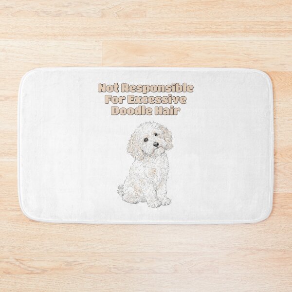 Item preview, Goldendoodle Dog Hair Funny Disclaimer Design designed and sold by NatureUnleashed.