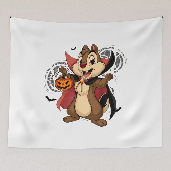 Item preview, Cute Halloween Chipmunk Vampire Pumpkin Party Design designed and sold by StanleyBr11648.