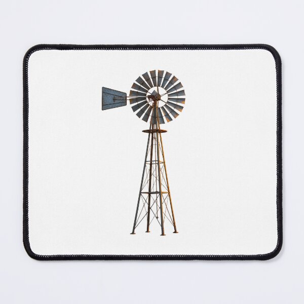 Item preview, Vintage Windmill - Rustic Farmhouse Windpump Art designed and sold by Brandady.