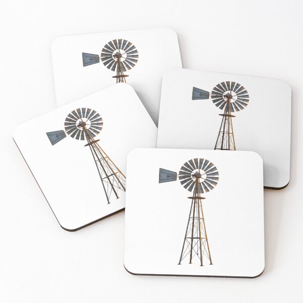 Item preview, Vintage Windmill - Rustic Farmhouse Windpump Art designed and sold by Brandady.