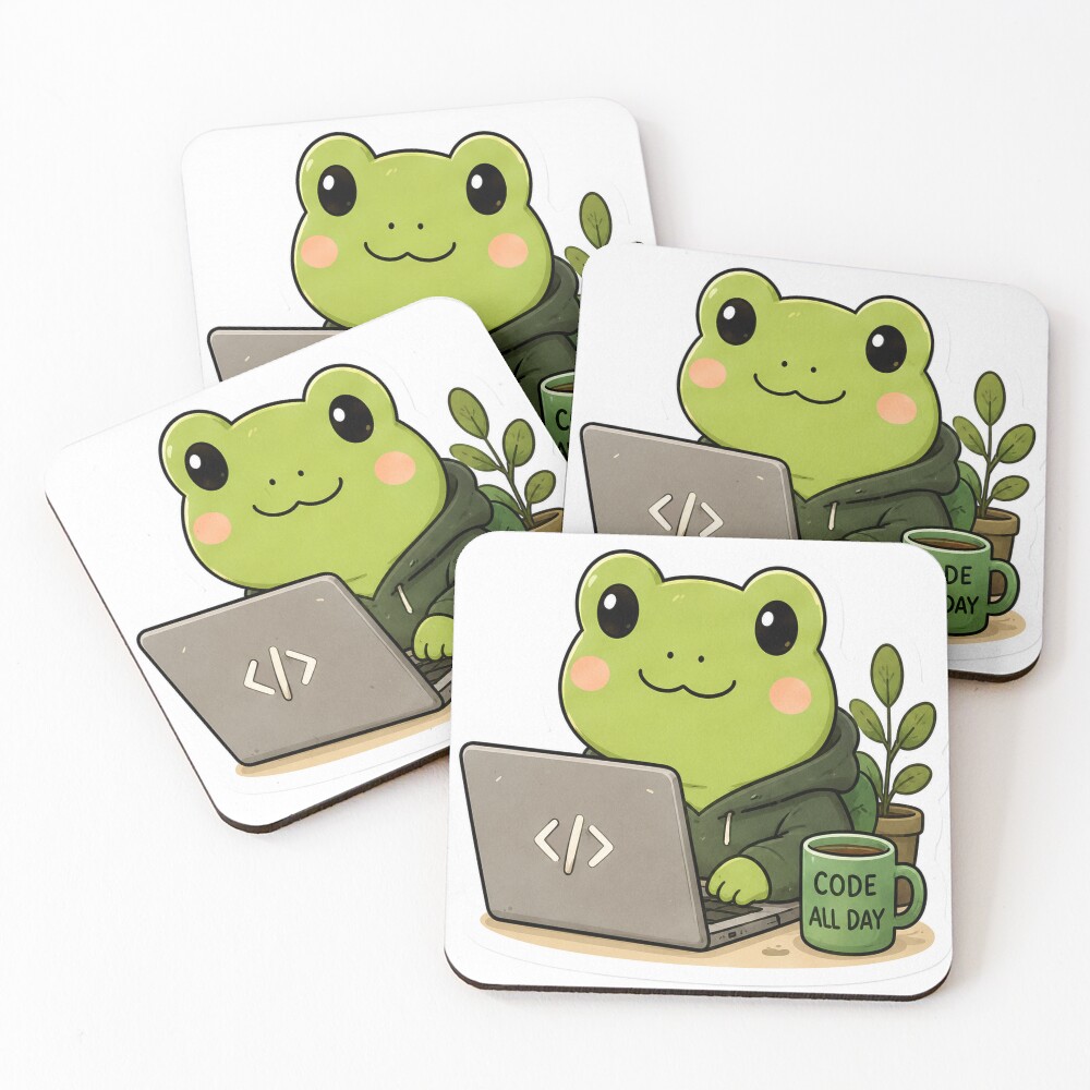 Item preview, Coasters (Set of 4) designed and sold by denybz.