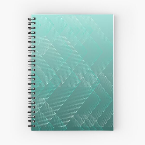 Item preview, Dynamic Chevron Drift – Modern Geometric Arrow Ombre Pattern | Teal designed and sold by Frohyou.