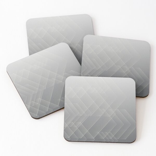 Item preview, Dynamic Chevron Drift – Modern Geometric Arrow Ombre Pattern | Gray designed and sold by Frohyou.