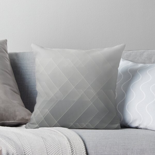 Item preview, Dynamic Chevron Drift – Modern Geometric Arrow Ombre Pattern | Gray designed and sold by Frohyou.