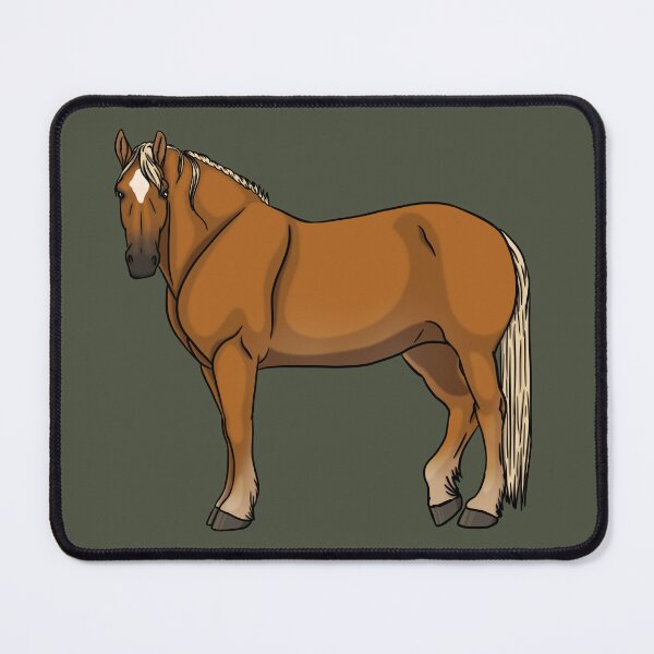 Item preview, Flaxen Lemon Chestnut Suffolk Punch designed and sold by Old Water Cryptid .