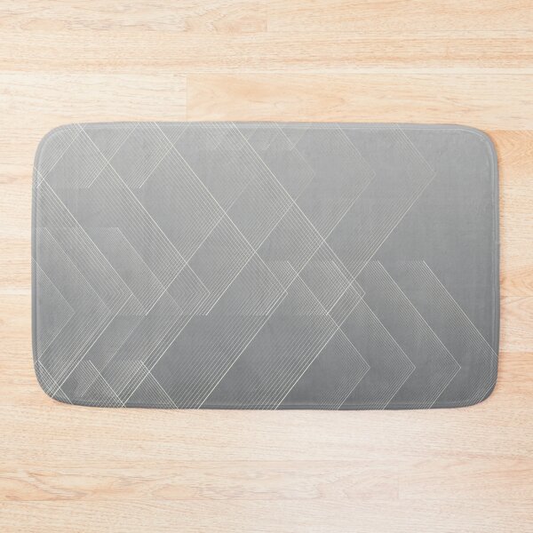 Item preview, Dynamic Chevron Drift – Modern Geometric Arrow Ombre Pattern | Gray designed and sold by Frohyou.