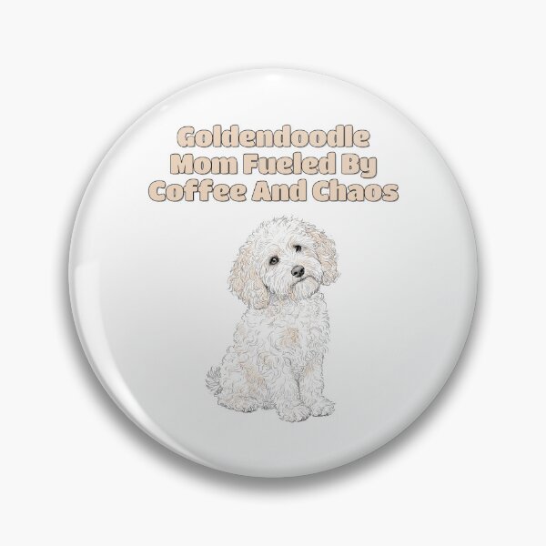 Item preview, Goldendoodle Mom Coffee Chaos Funny Saying Design designed and sold by NatureUnleashed.