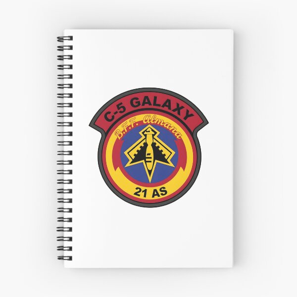 Item preview, USAF 21st Airlift Squadron C-5 Galaxy Emblem Patch designed and sold by CharlieDesings.