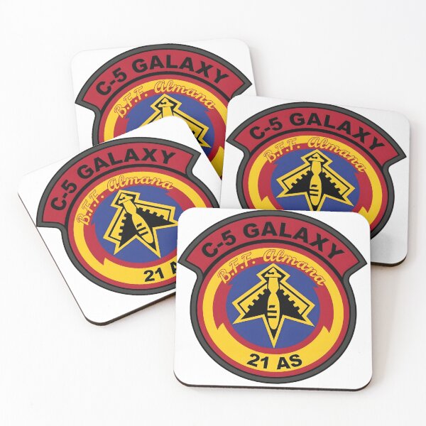 Item preview, USAF 21st Airlift Squadron C-5 Galaxy Emblem Patch designed and sold by CharlieDesings.