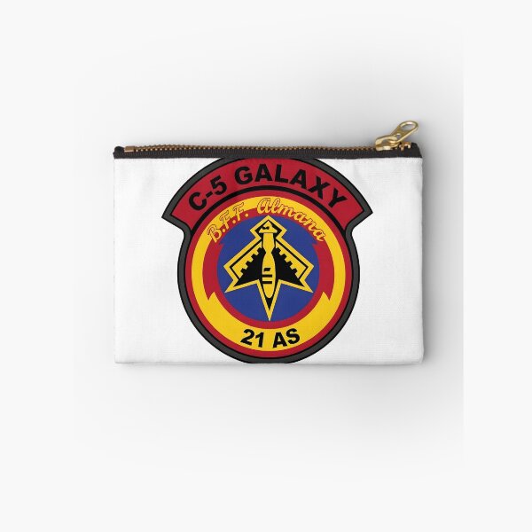 Item preview, USAF 21st Airlift Squadron C-5 Galaxy Emblem Patch designed and sold by CharlieDesings.