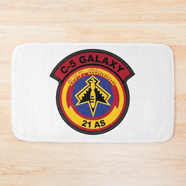 Item preview, USAF 21st Airlift Squadron C-5 Galaxy Emblem Patch designed and sold by CharlieDesings.