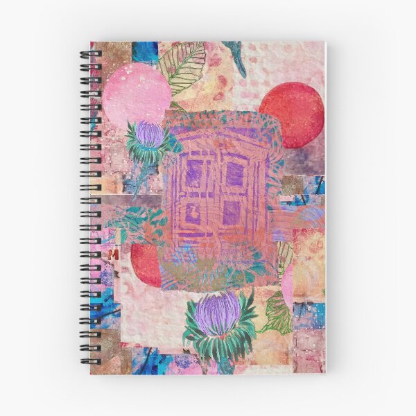 Item preview, Boho Colorful Summer Collage Print designed and sold by Penny Ward Marcus.