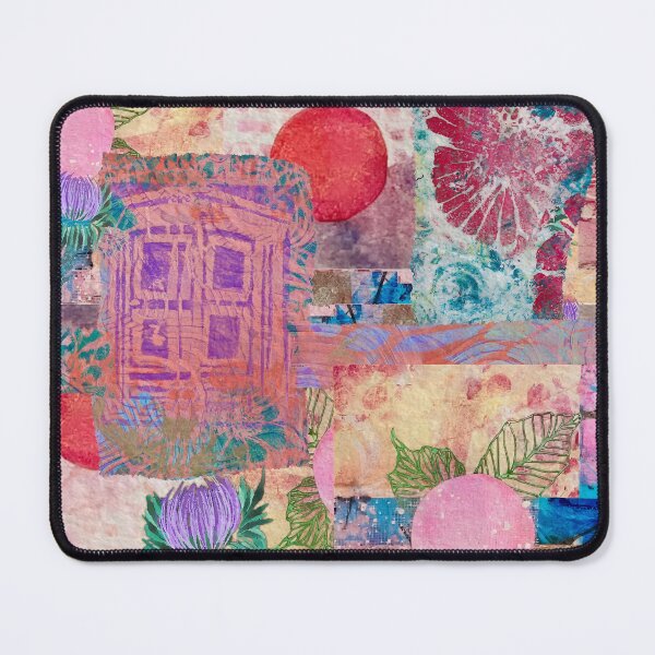 Item preview, Boho Colorful Summer Collage Print designed and sold by Penny Ward Marcus.