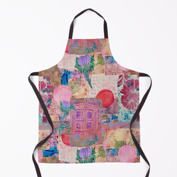 Item preview, Boho Colorful Summer Collage Print designed and sold by Penny Ward Marcus.