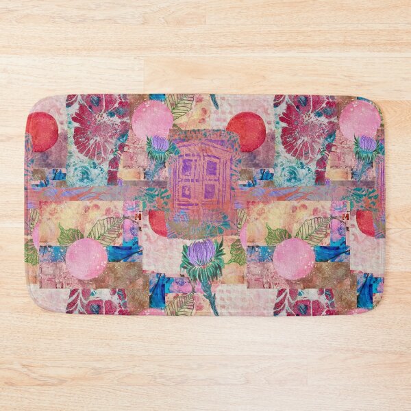 Item preview, Boho Colorful Summer Collage Print designed and sold by Penny Ward Marcus.