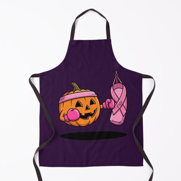 Item preview, Pumpkin Boxer Breast Cancer Awareness Pink October Fighter Halloween Art designed and sold by Rare By Hero.
