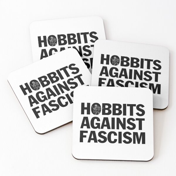 Item preview, Hobbits Against Fascism II designed and sold by claudiatoman.