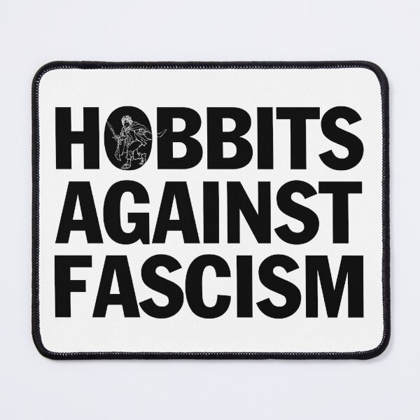 Item preview, Hobbits Against Fascism II designed and sold by claudiatoman.