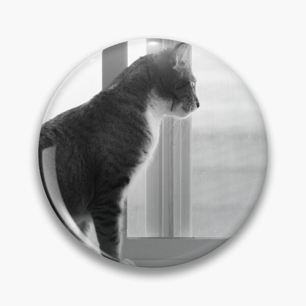 Item preview, Miss you - Cat on ledge designed and sold by Kimberly Palmer.