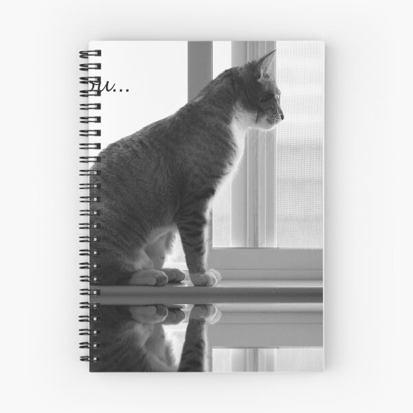Item preview, Miss you - Cat on ledge designed and sold by Kimberly Palmer.