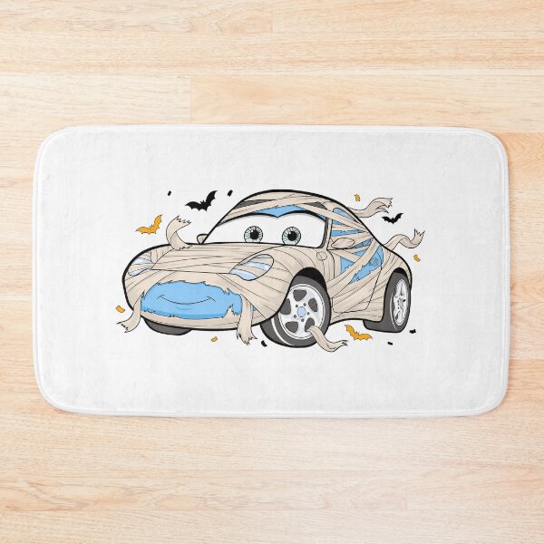Item preview, Spooky Wrapped Car Halloween Cartoon Illustration designed and sold by DylanDavi30916.